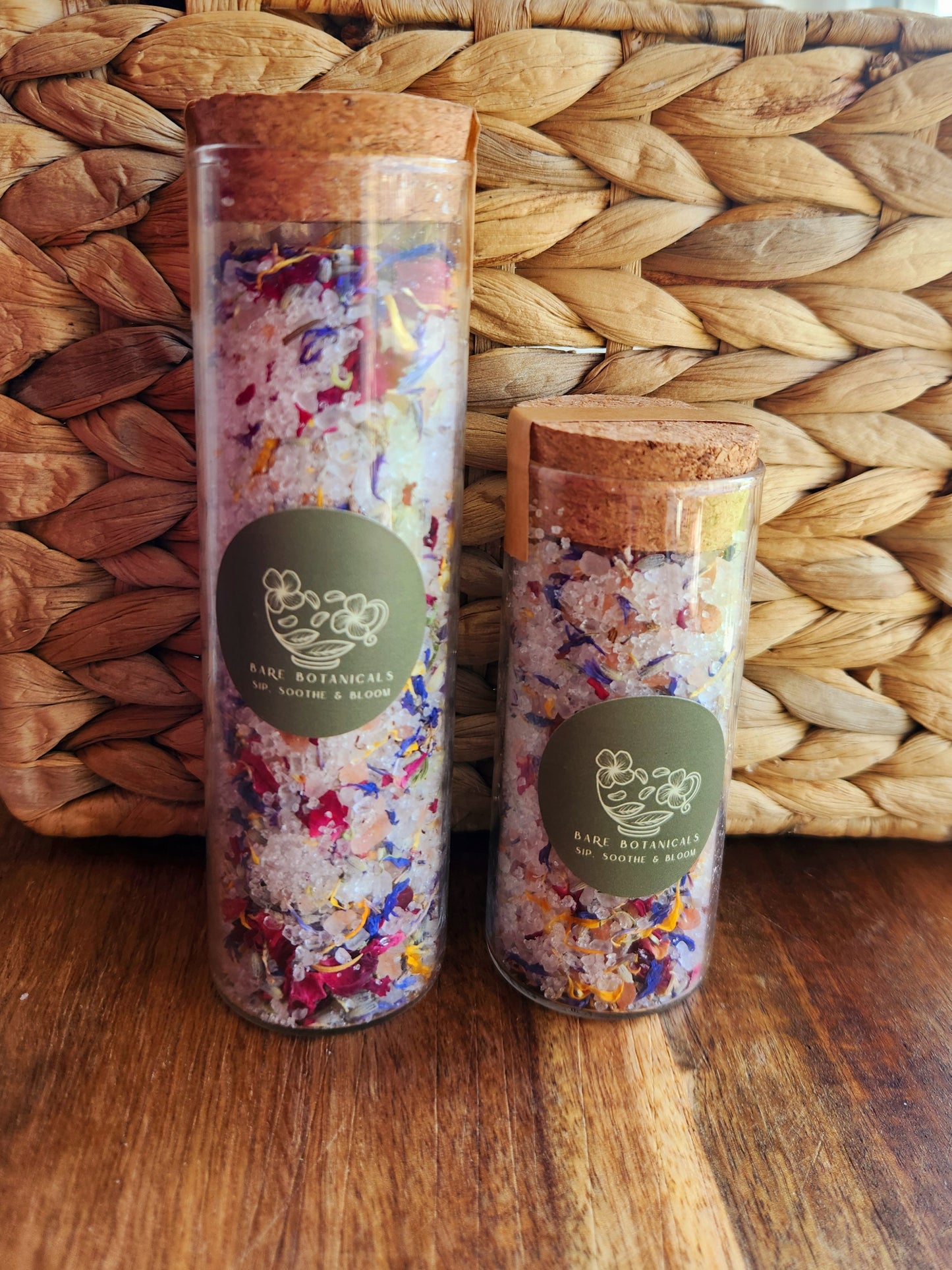 WILD FLOWER || SOAKING SALT