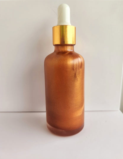 BRONZING BODY OIL || + SPF