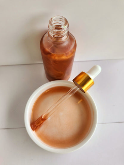 BRONZING BODY OIL || + SPF